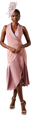 Coast Tux Sleeveless Midi Dress
