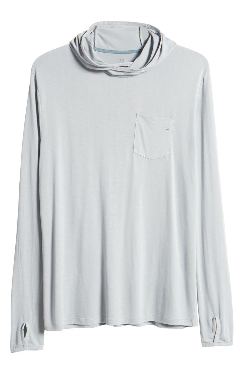 Free Fly Camouflage Lightweight UPF 20+ Hoodie, Alternate, color, Slate