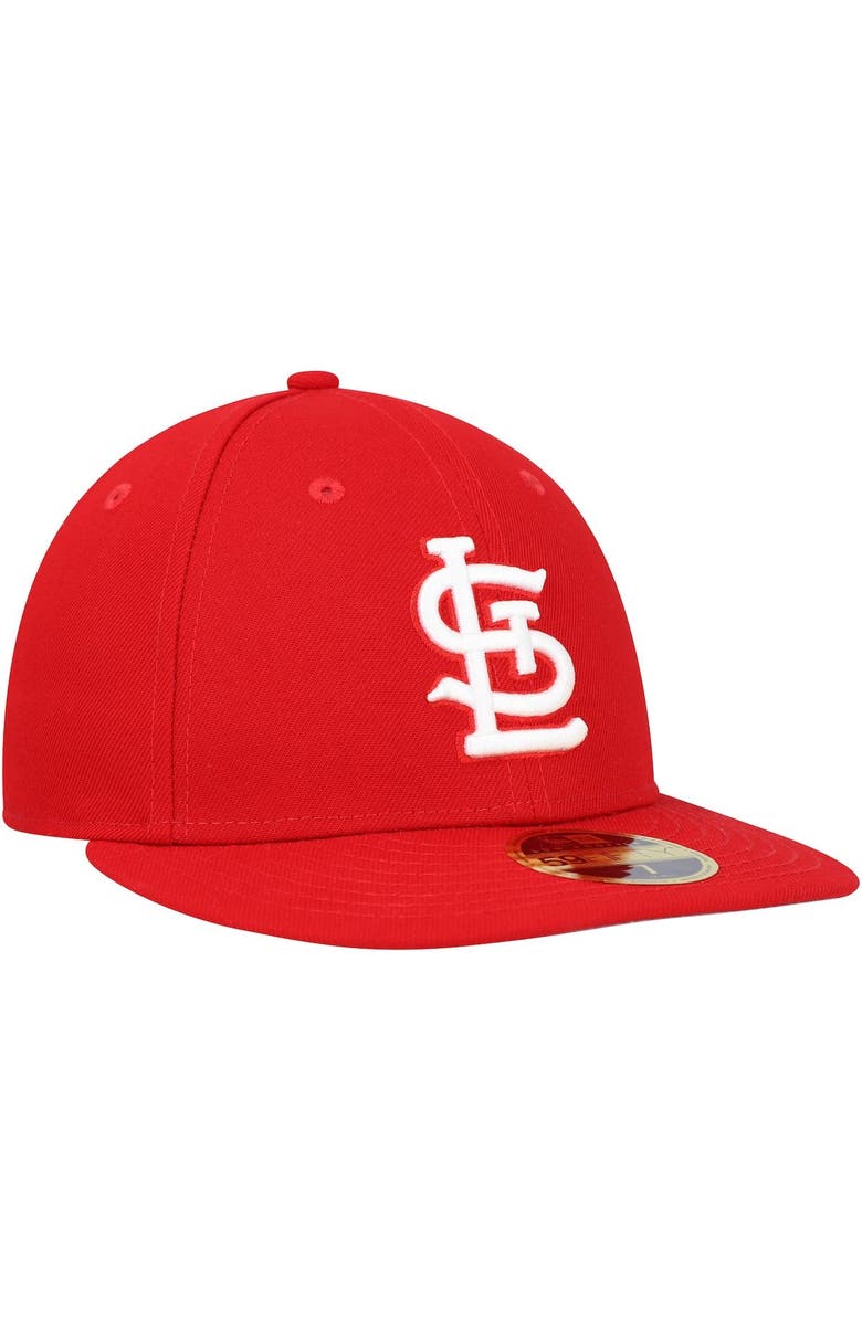 New Era Men's New Era Scarlet St. Louis Cardinals Low Profile 59FIFTY Fitted Hat, Alternate, color, Scarlet
