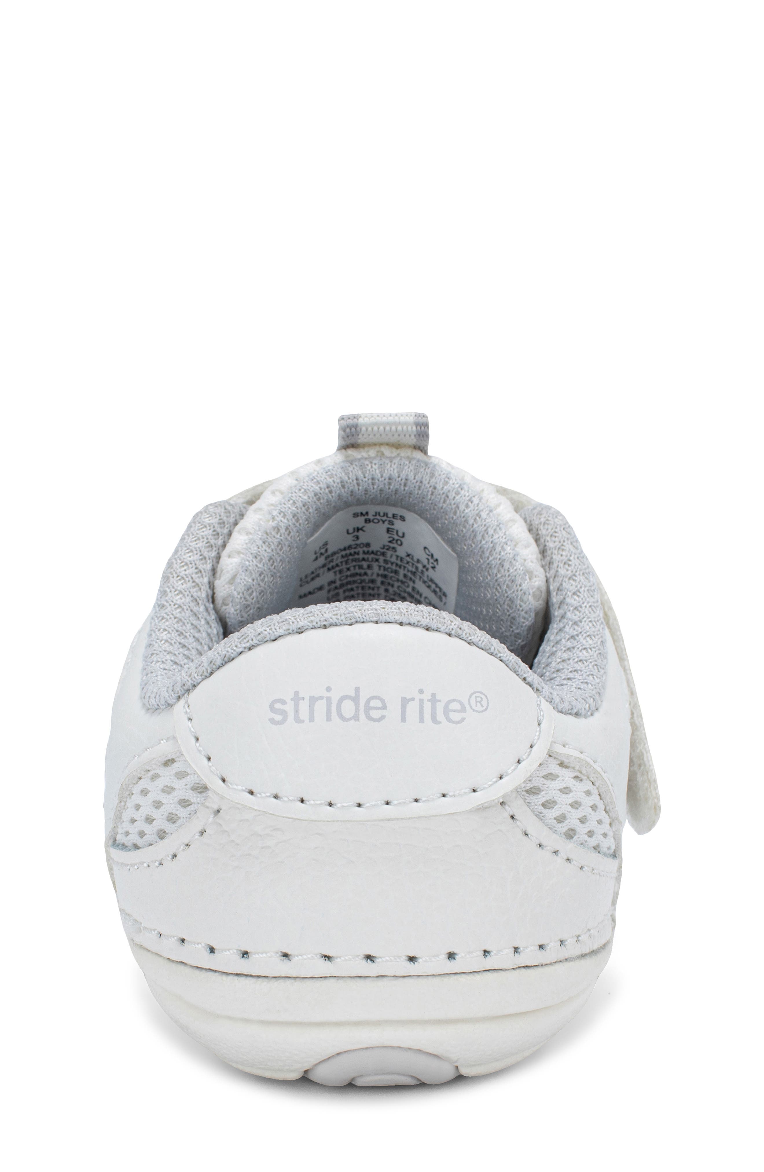 Kids' Soft Motion™ Jules Sneaker, Alternate, color, CLOUD WHITE