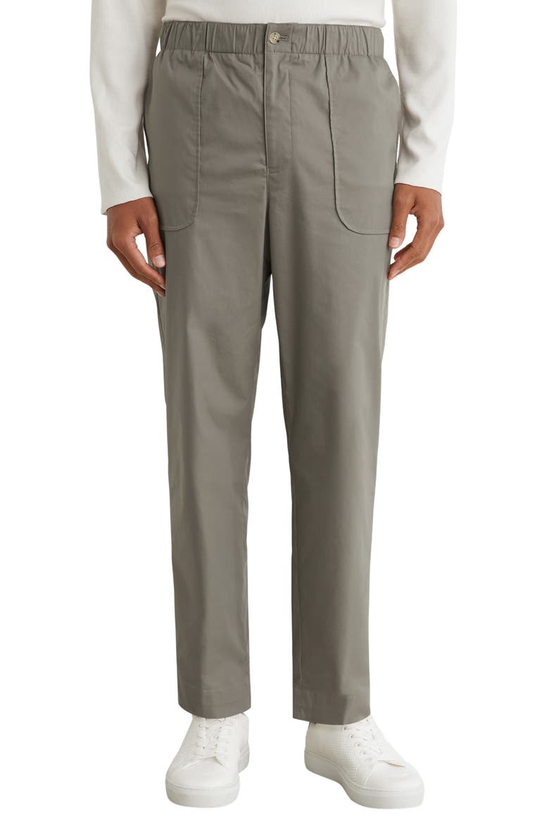 Snap Utility Pants, Main, color, SAGE GREY