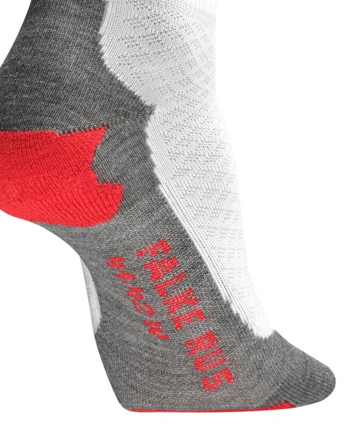 Falke Ru5 Race Short Running Socks In Gray