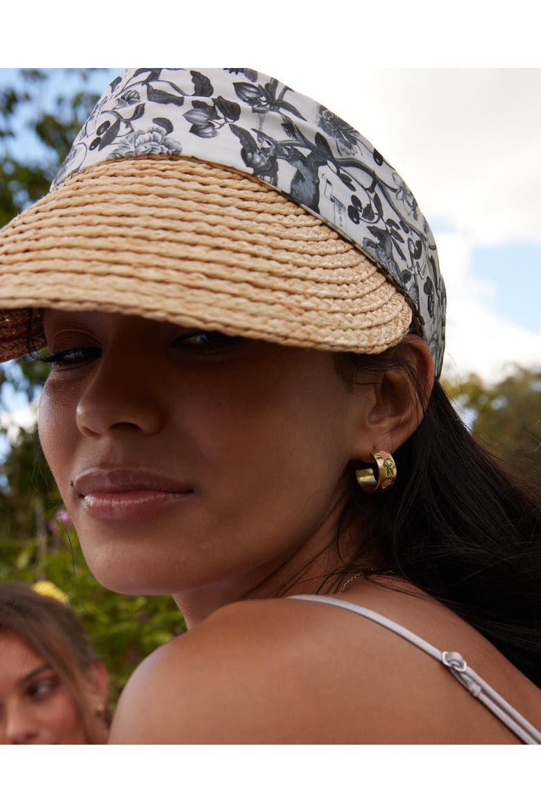 Tree Of Life Visor, Alternate, color, Beige