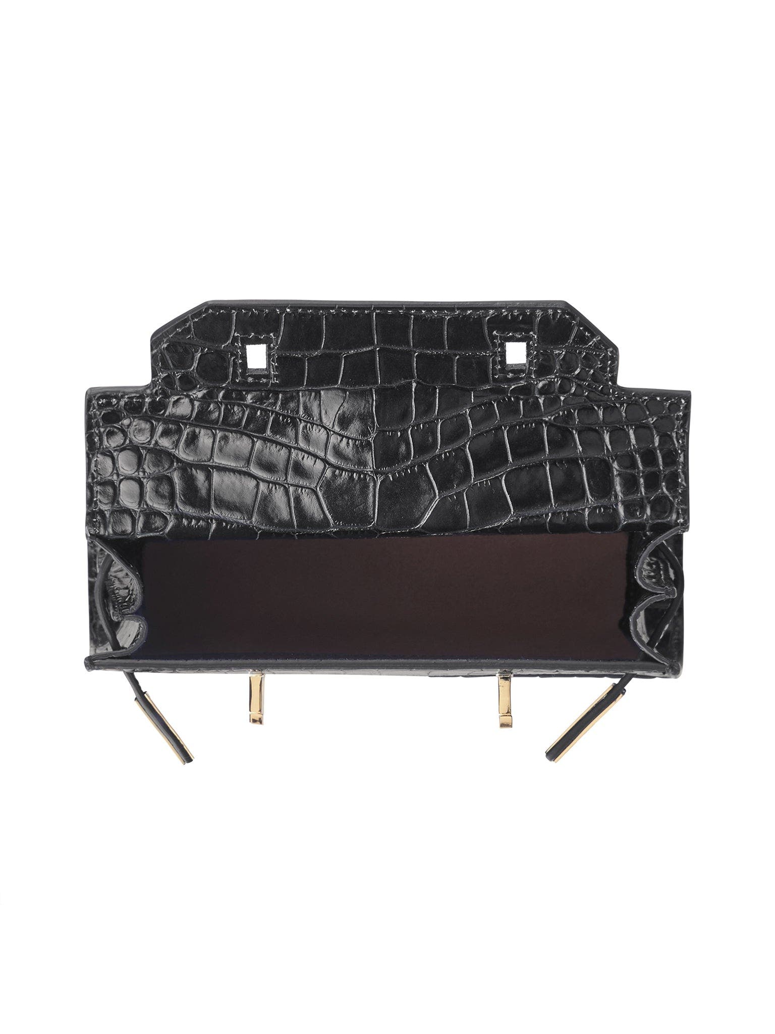 Teddy Blake Kim Croco 9", Alternate, color, Black