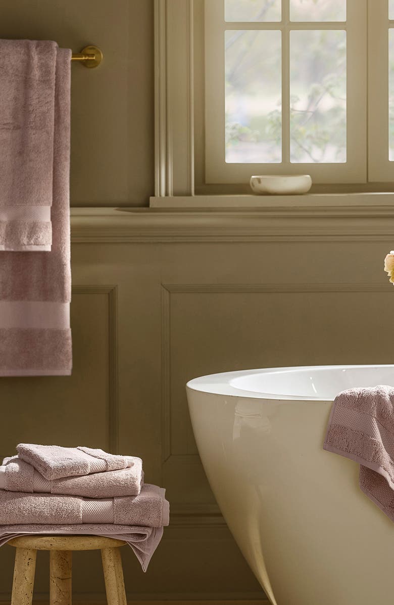 Boll 
Branch Plush Bath Towel Set, Alternate, color, Dusty Rose