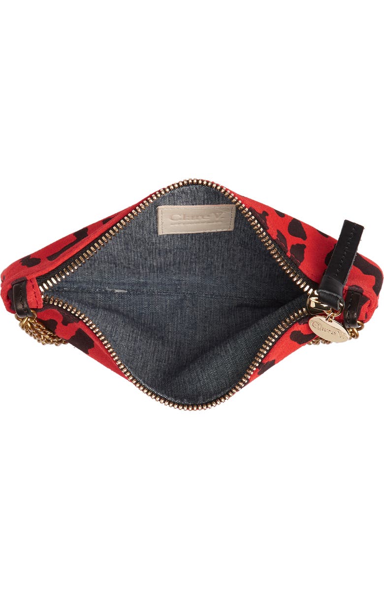 Clare V. Alix Leather Crossbody Bag, Alternate, color,