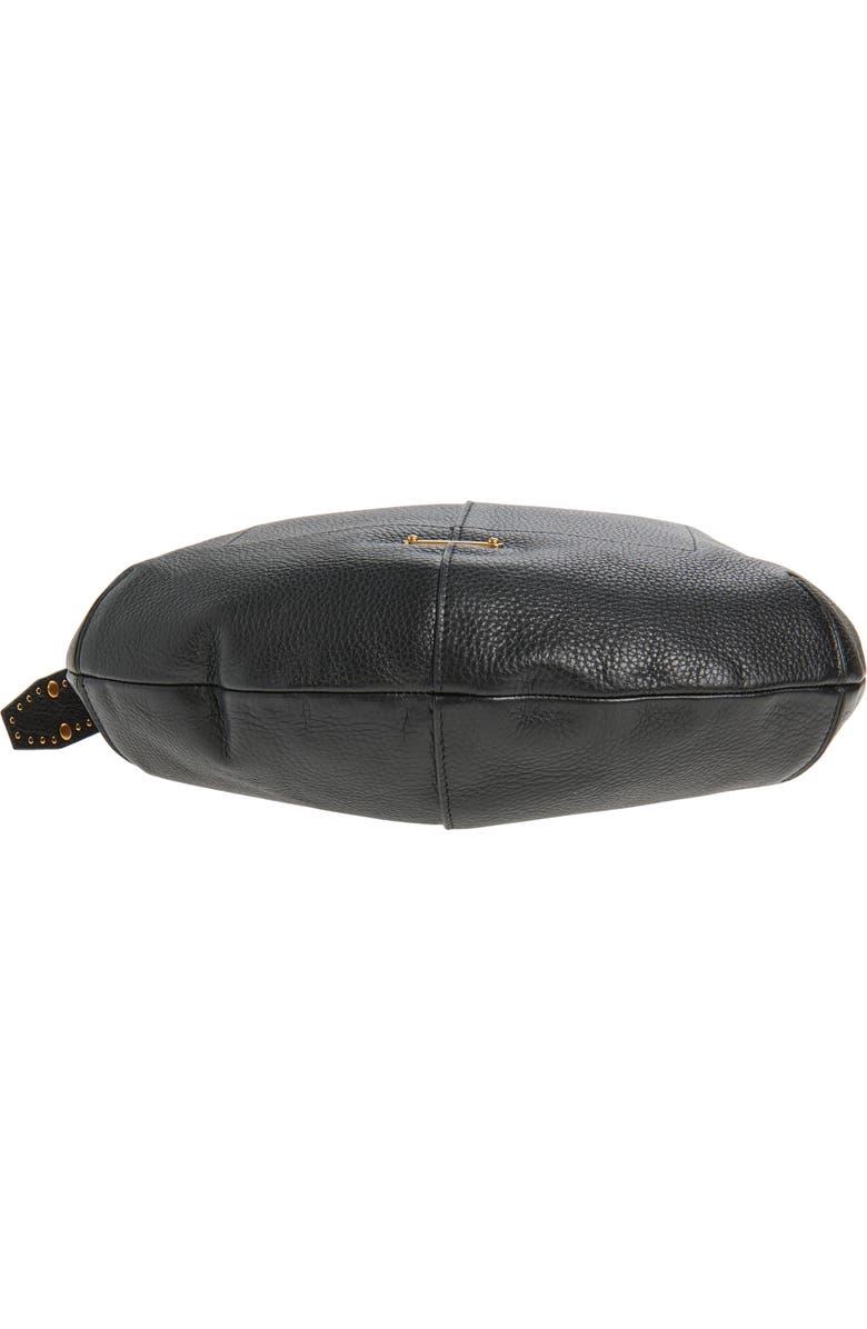 Rebecca Minkoff Naomi Leather Hobo Bag, Alternate, color, Black