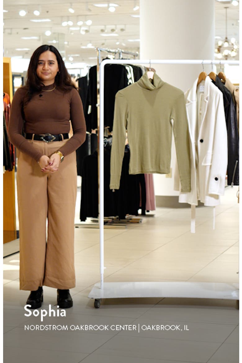 Turtleneck Merino Wool Top video