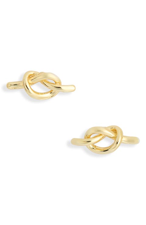 Demi Fine Knot Stud Earrings
