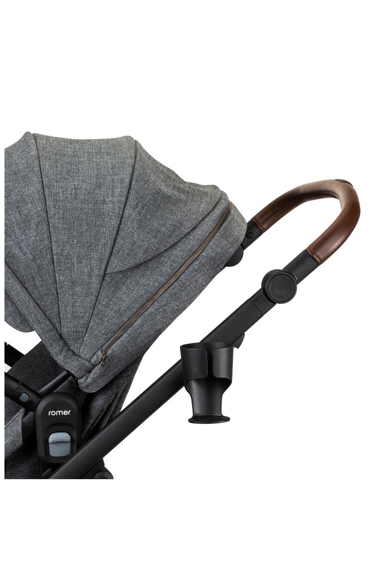 Cup Holder for the Tura Stroller, Alternate, color, BLACK