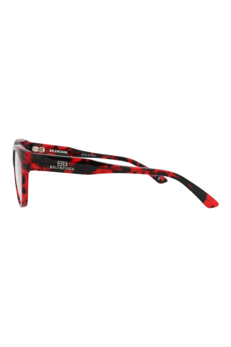 53mm Cat Eye Optical Glasses, Alternate, color, HAVANA HAVANA TRANSPARENT