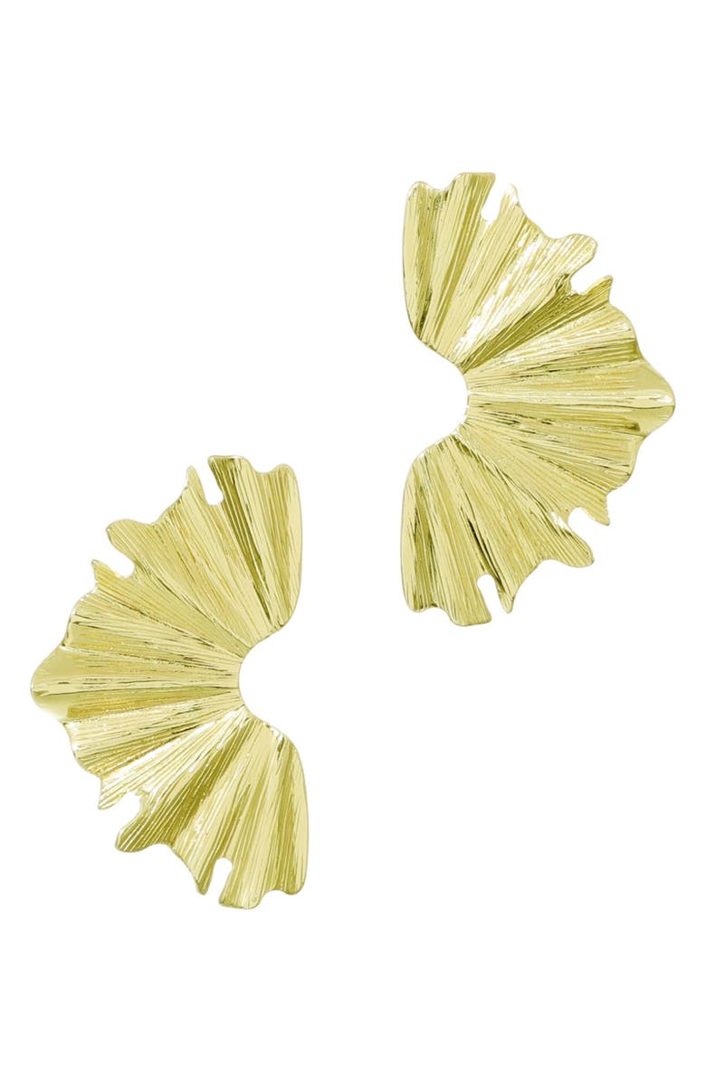 Adornia Wave Statement Earrings, Main, color, 