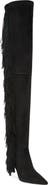 Stuart Weitzman Ultrastuart Fringe Over the Knee Boot