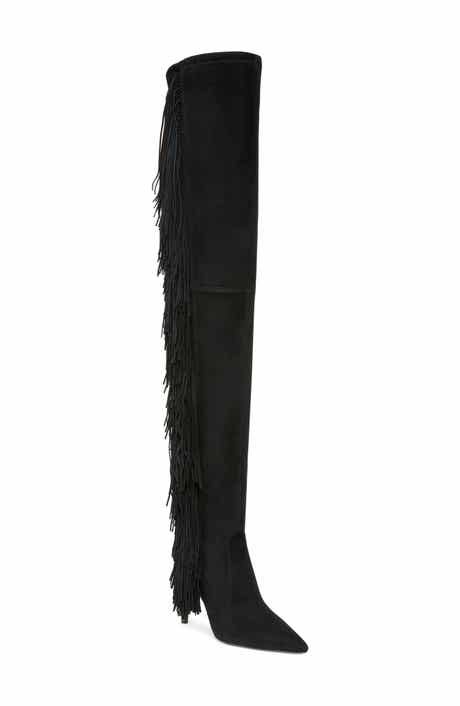 Ultrastuart Fringe Over the Knee Boot