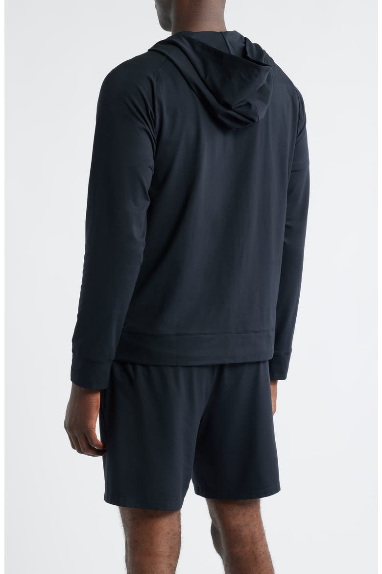 Live In Performance Zip Hoodie, Alternate, color, BLACK CAVIAR
