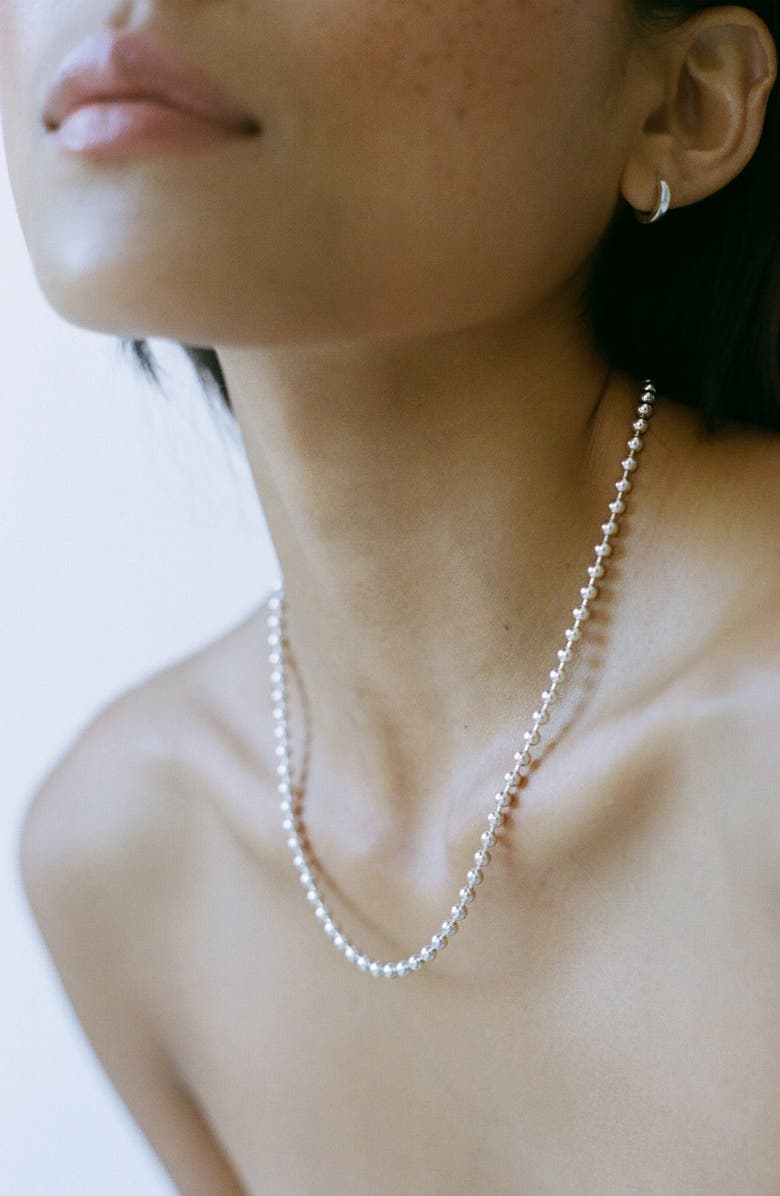 Laura Lombardi Ball Chain Necklace, Alternate, color,