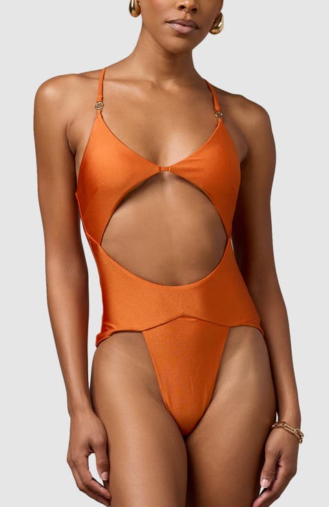 Azure One-Piece Swimsuit