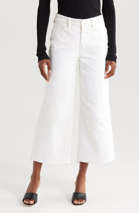 Women's White Wide Leg Jeans | Nordstrom Rack