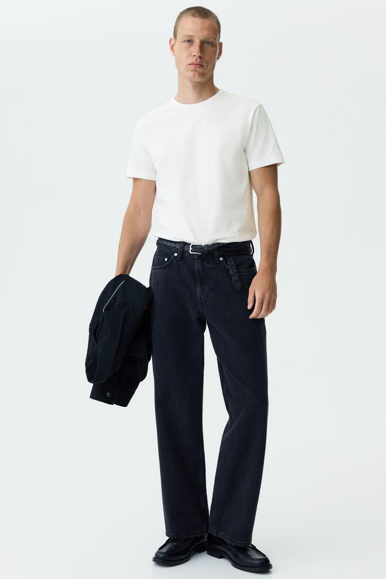 Regular-fit Cotton T-shirt, Alternate, color, Ivory