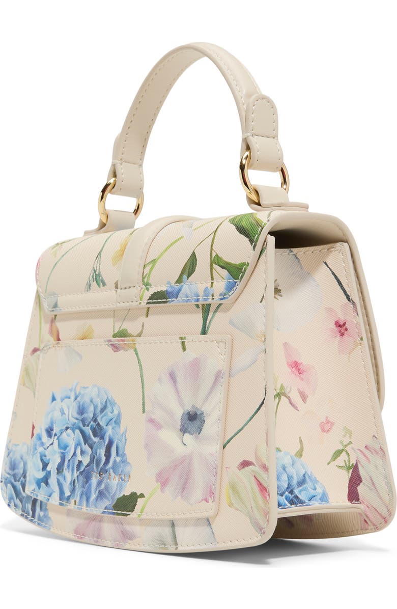 Ted Baker London Posey Anna Faux Leather Crossbody Bag, Alternate, color, Pastel Multi