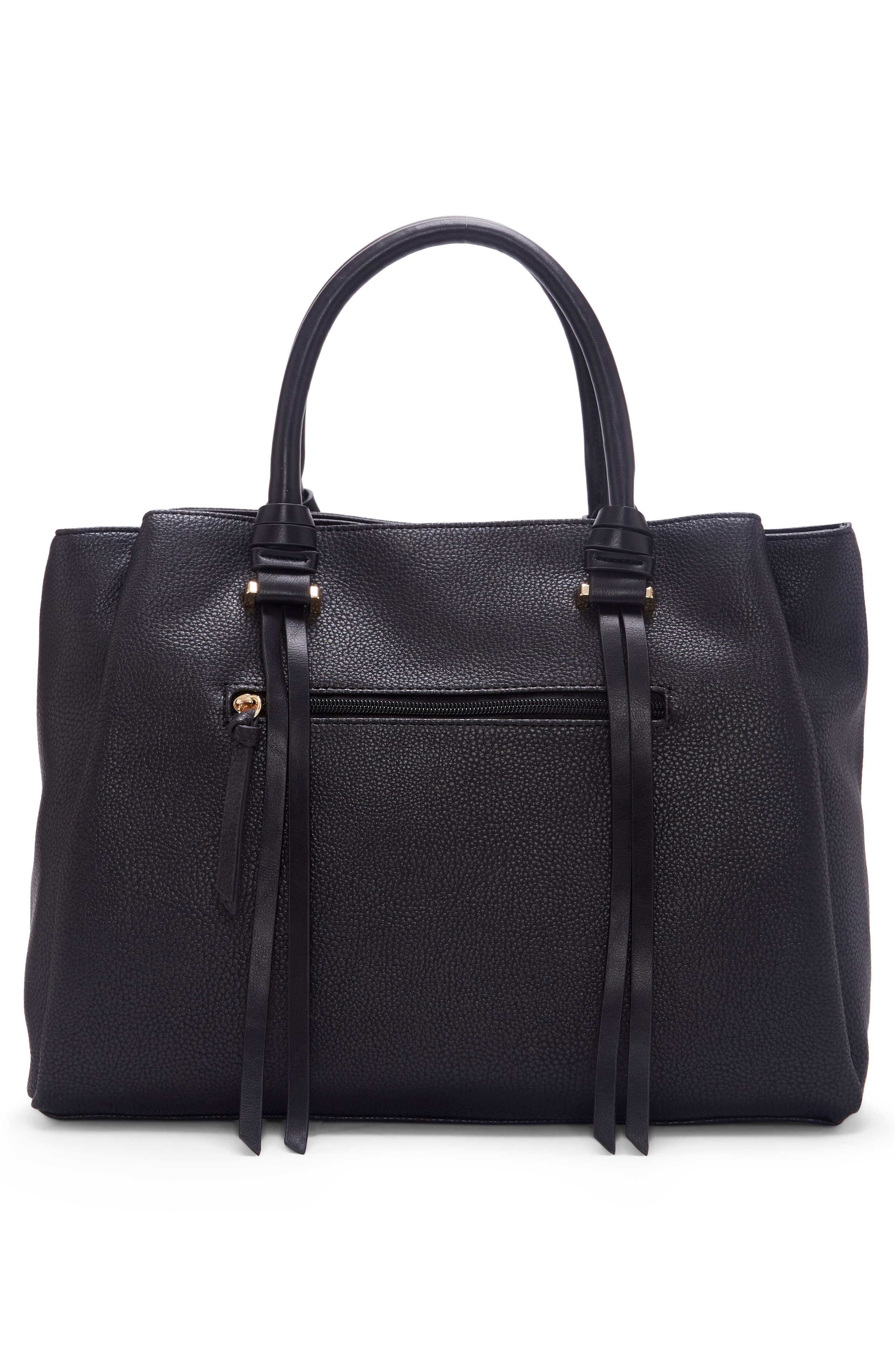 Sole Society Eban Faux Leather Satchel, Alternate, color, 