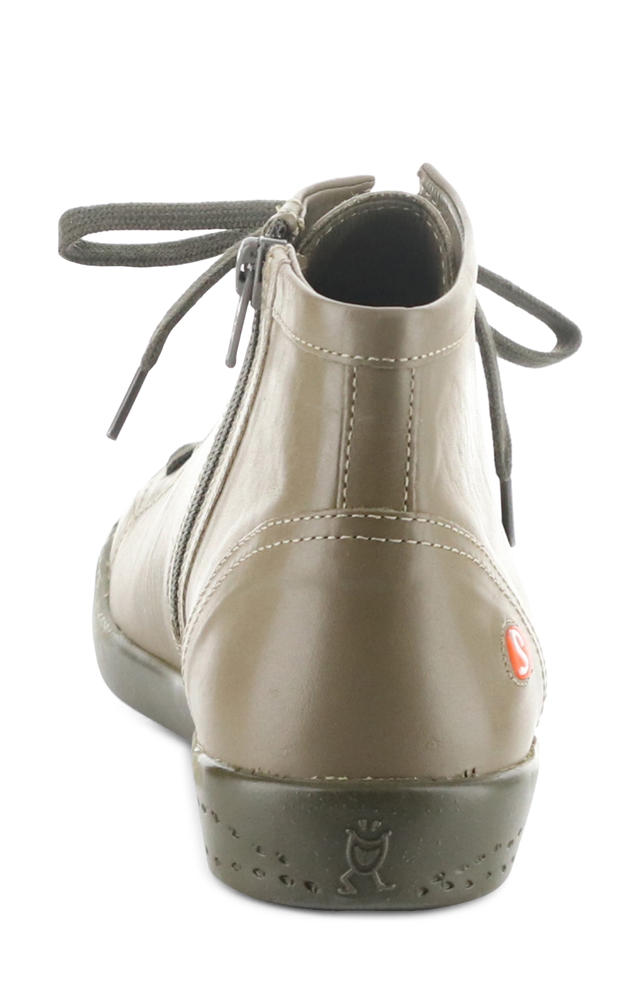 Softinos by Fly London Ibbi Lace-Up Sneaker, Alternate, color, 030 Sludge Supple Le