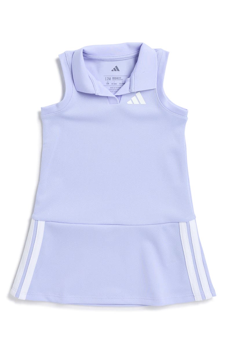 adidas Pique Polo Tennis Dress, Main, color,
