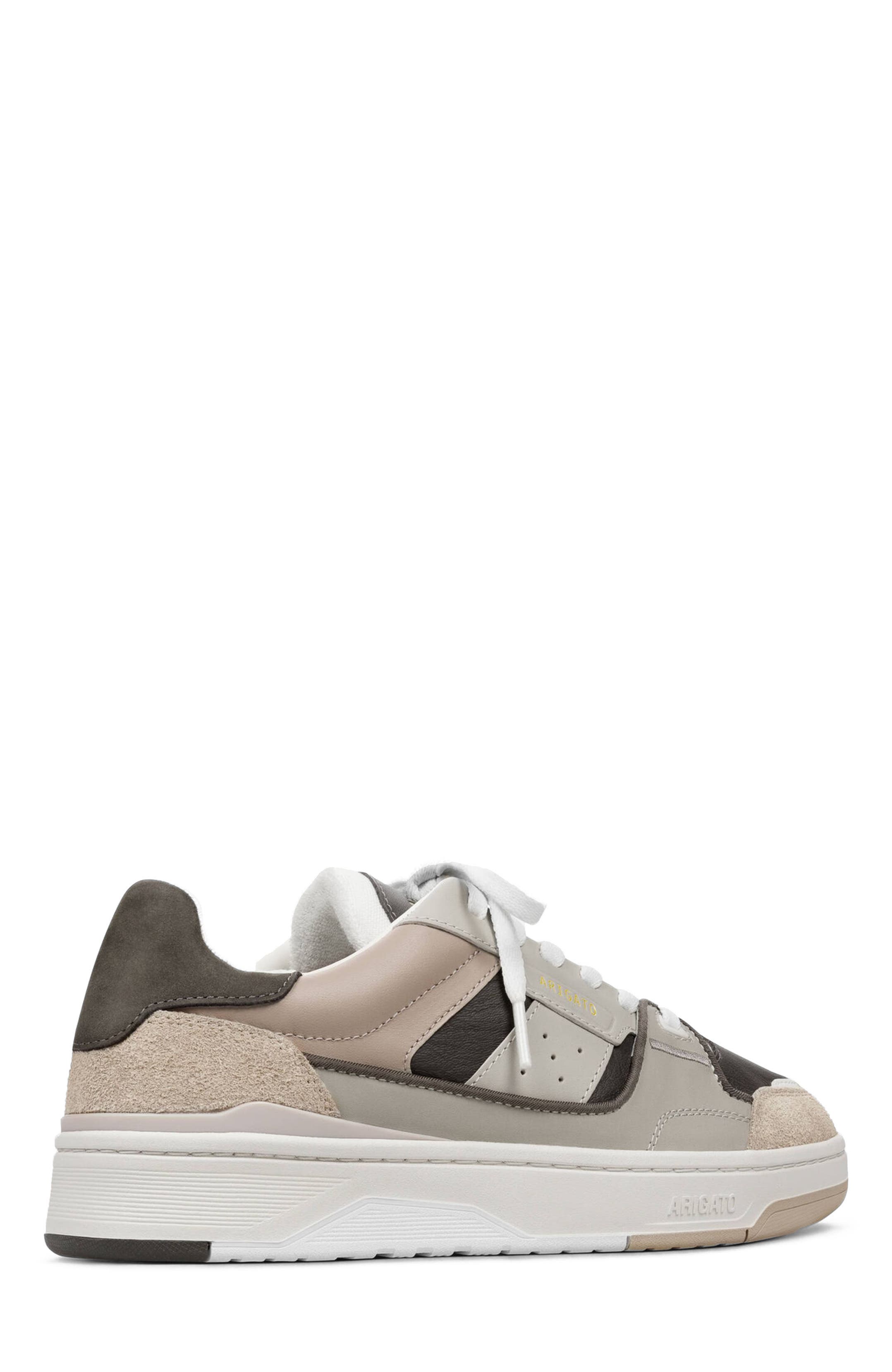 Axel Arigato Clay Sneaker, Alternate, color, Beige/Dark Brown