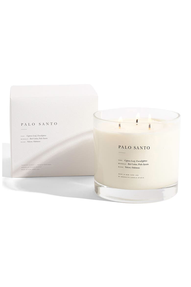 Palo Santo Xl 3-Wick Candle, Alternate, color, WHITE