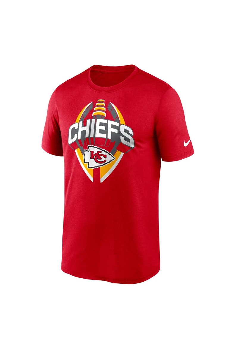Men's Nike Red Kansas City Chiefs Legend Icon Performance T-Shirt, Alternate, color, Red