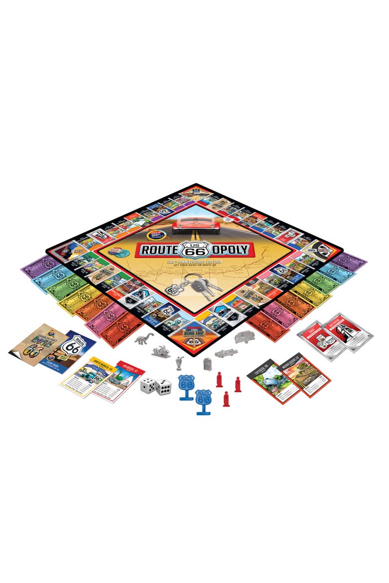 Route 66 Opoly, Alternate, color, Multicolor