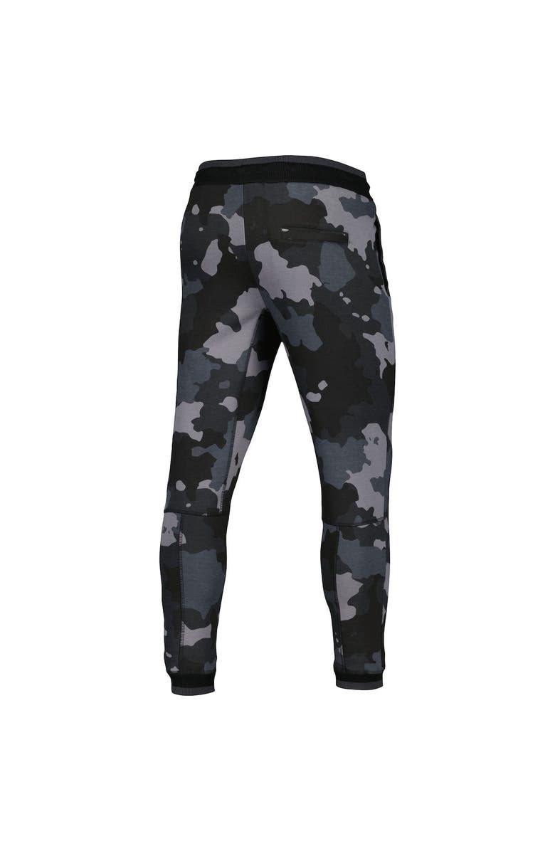 THE WILD COLLECTIVE Unisex The Wild Collective Black Las Vegas Raiders Camo Jogger Pants, Alternate, color, Black