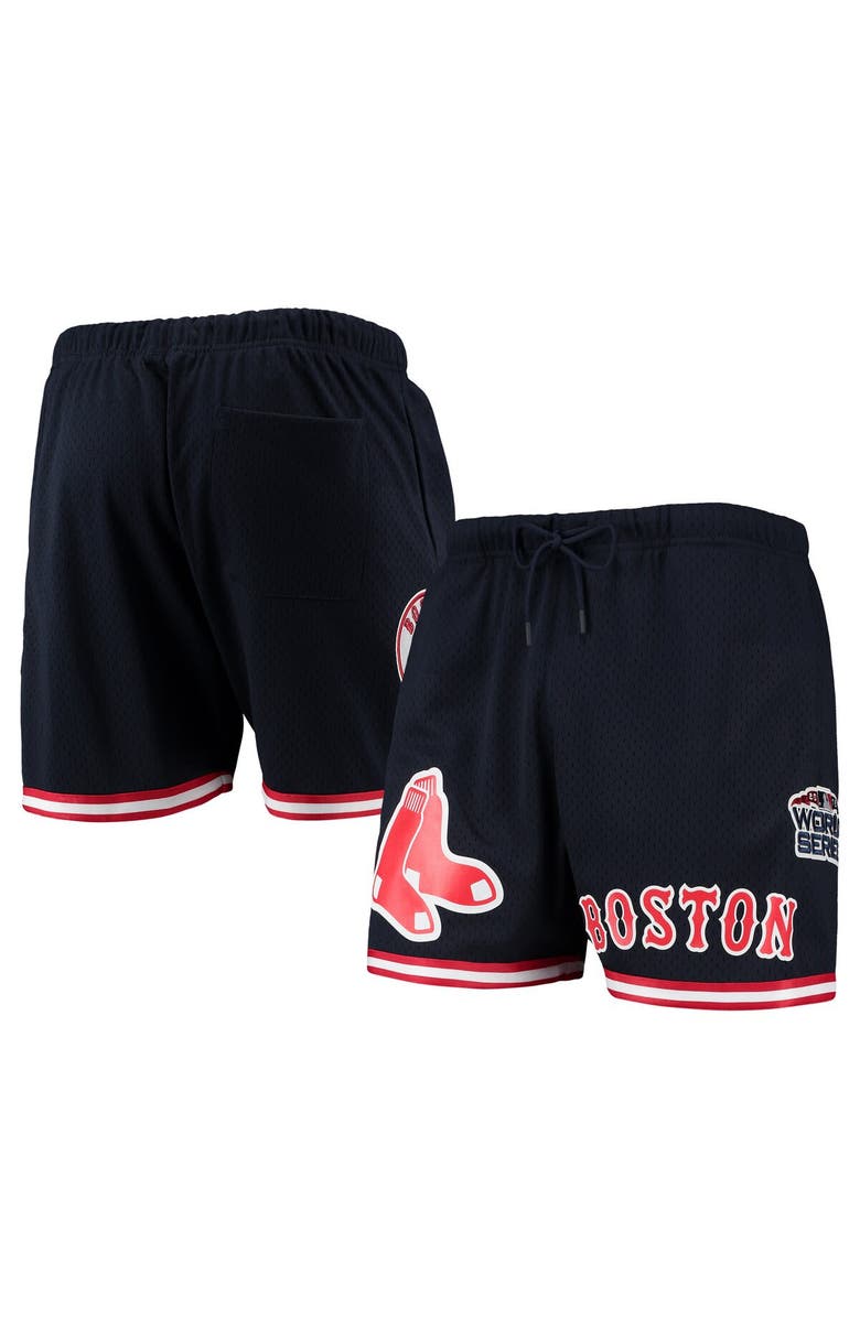PRO STANDARD Men's Pro Standard Navy Boston Red Sox 2018 World Series Mesh Shorts, Main, color, Navy