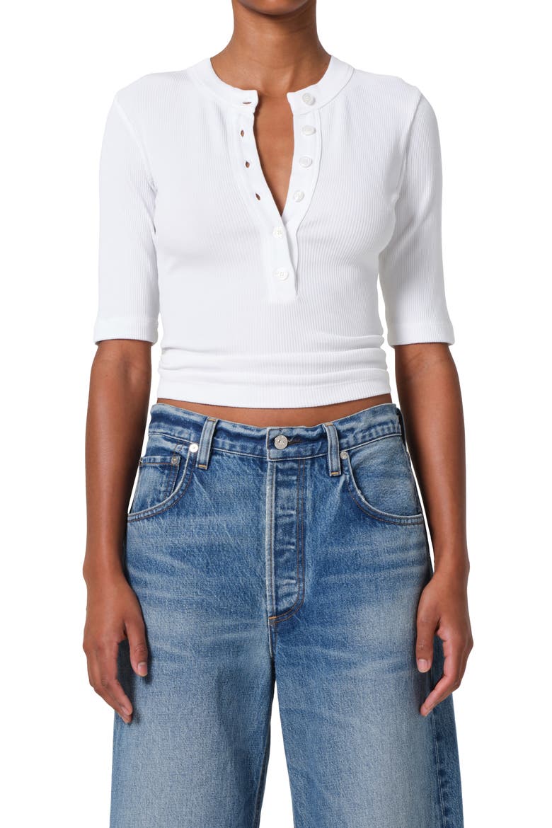 Nali Rib Henley, Main, color, WHITE