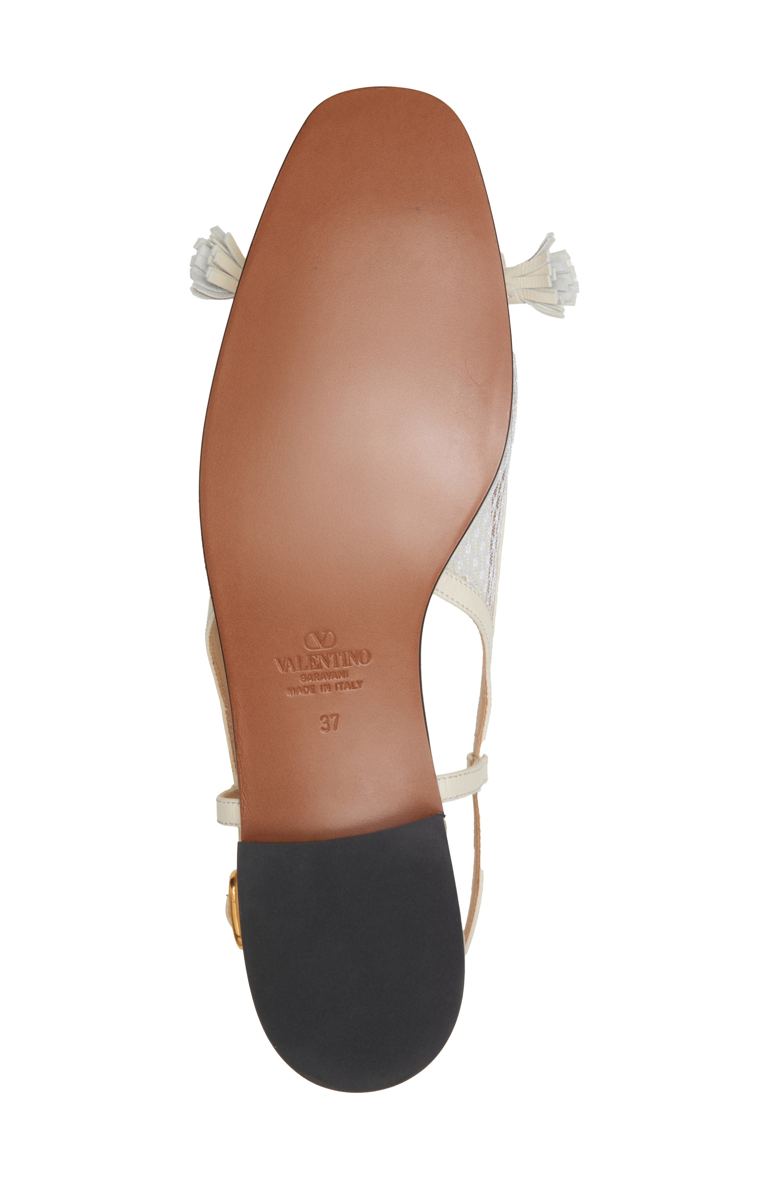 Valet Du Roi Slingback Ballet Flat, Alternate, color, IVORY