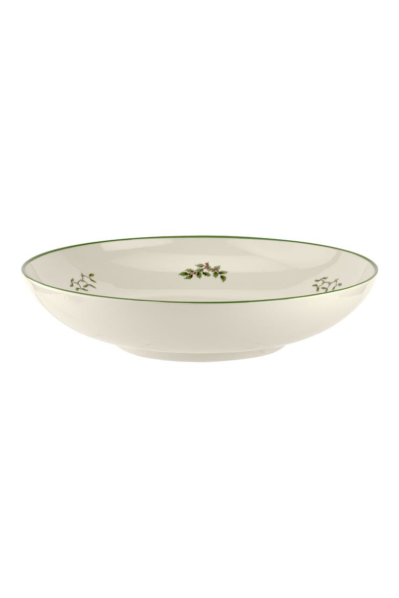 Christmas Tree Pasta Bowl, Alternate, color, GREEN