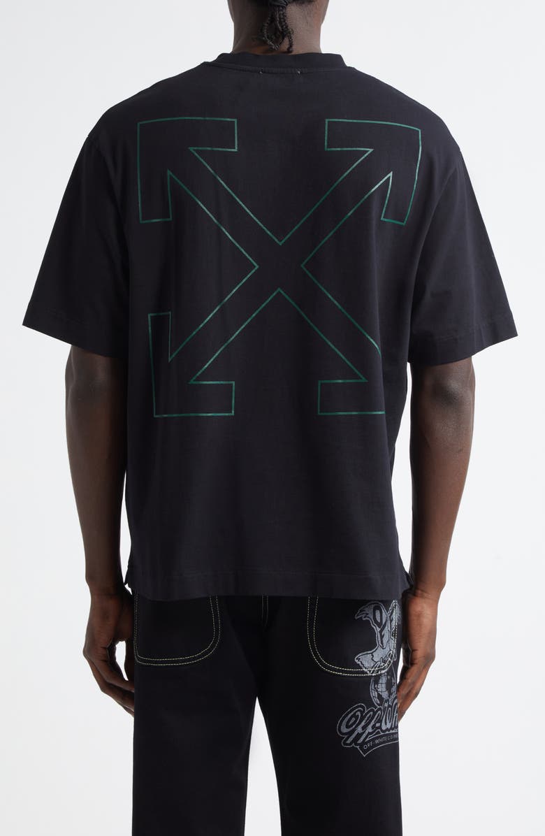 Off-White Banknote Arrow Skate Graphic T-Shirt, Alternate, color, 
