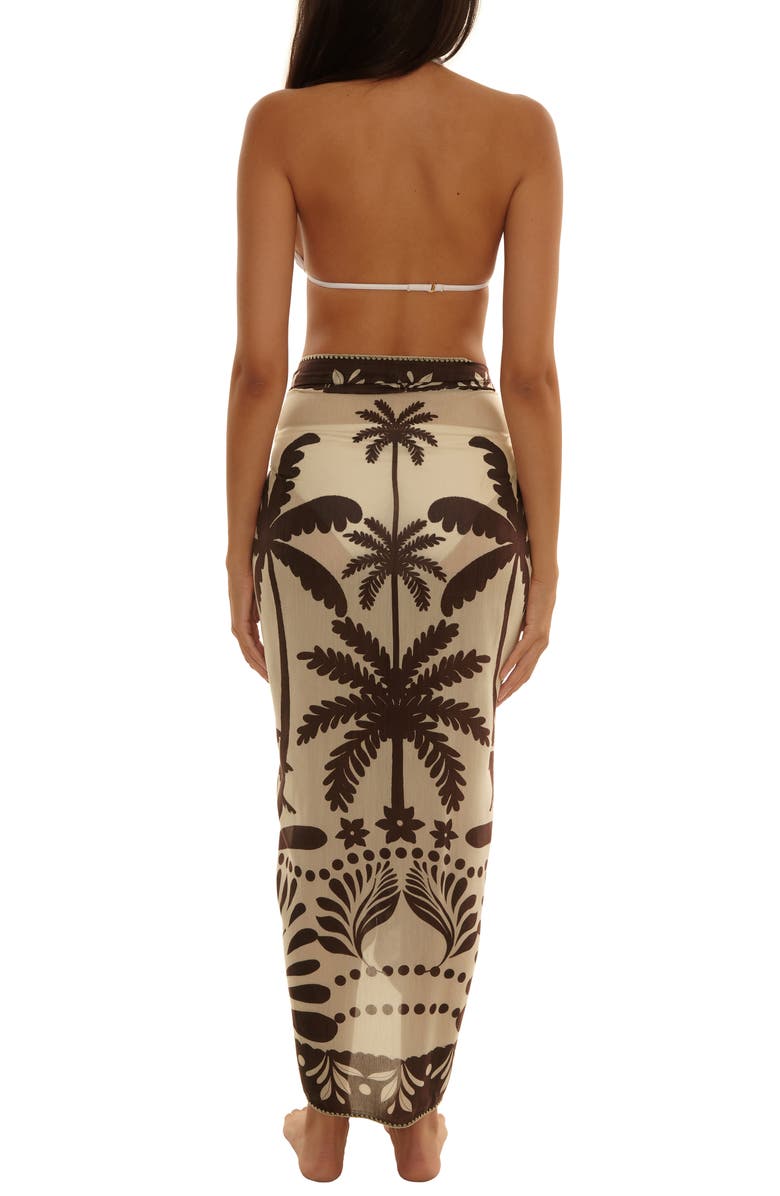 Trina Turk Syros Cover-Up Pareo, Alternate, color, Tan Multi