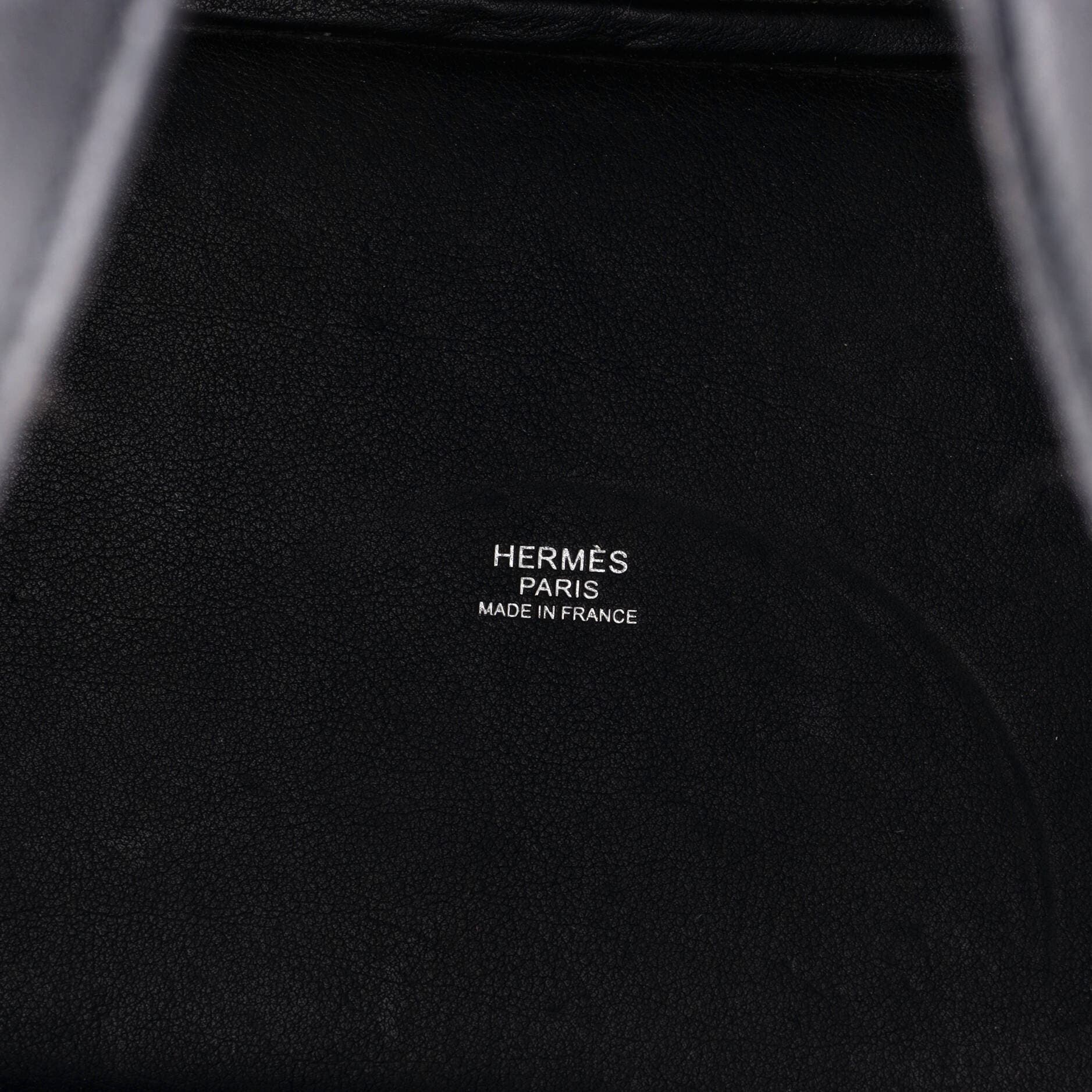 Pre-Owned Hermes Picotin Lock Bag Felt with Leather PM, Alternate, color, Gris Moyen