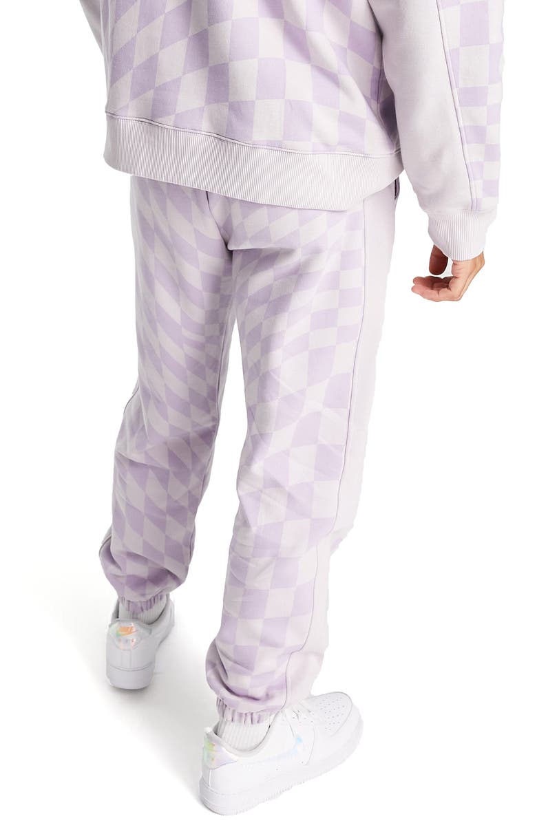 Topman Oversized Checkerboard Joggers, Alternate, color,