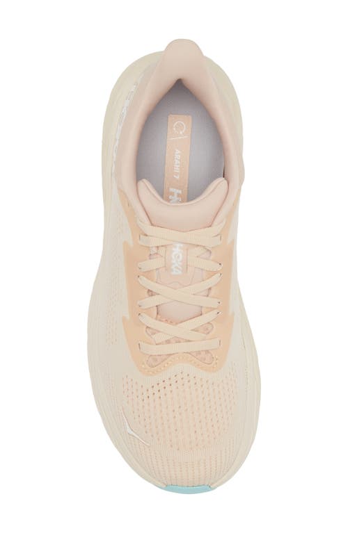 Hoka Arahi 7 Running Shoe In White