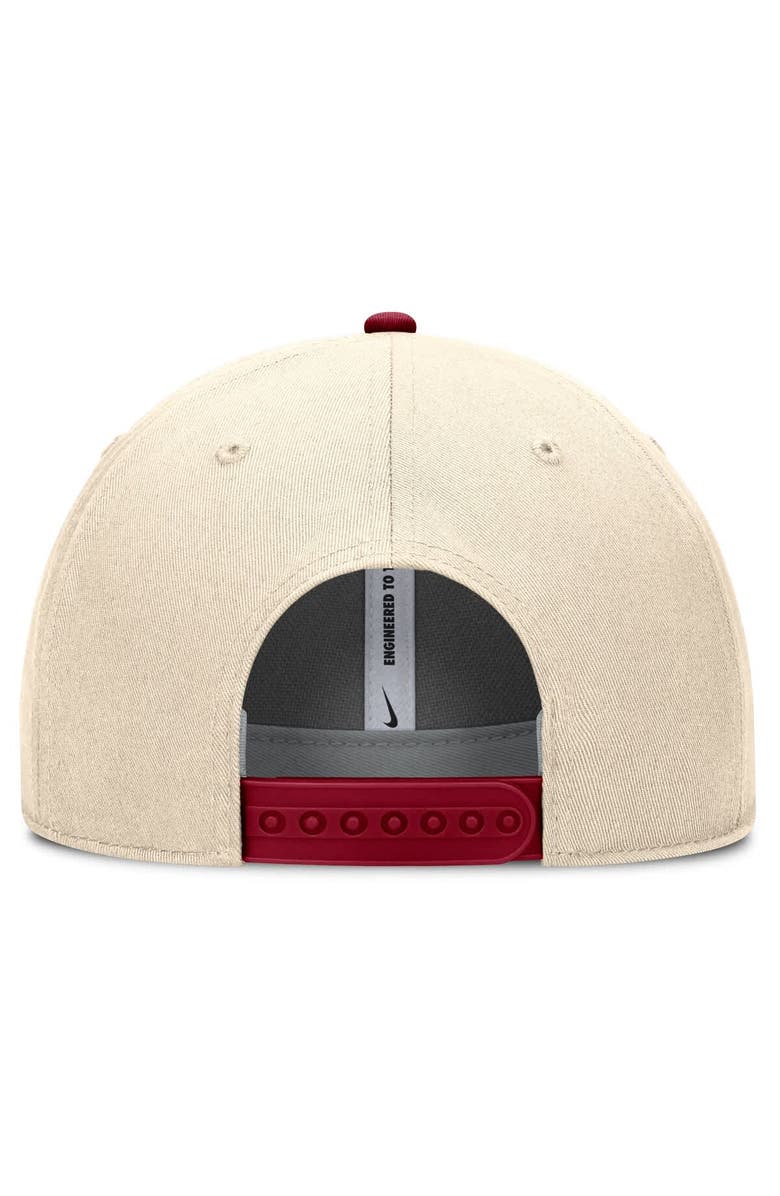 Nike Men's Nike Natural Oklahoma Sooners Rise Legacy Adjustable Hat, Alternate, color, 