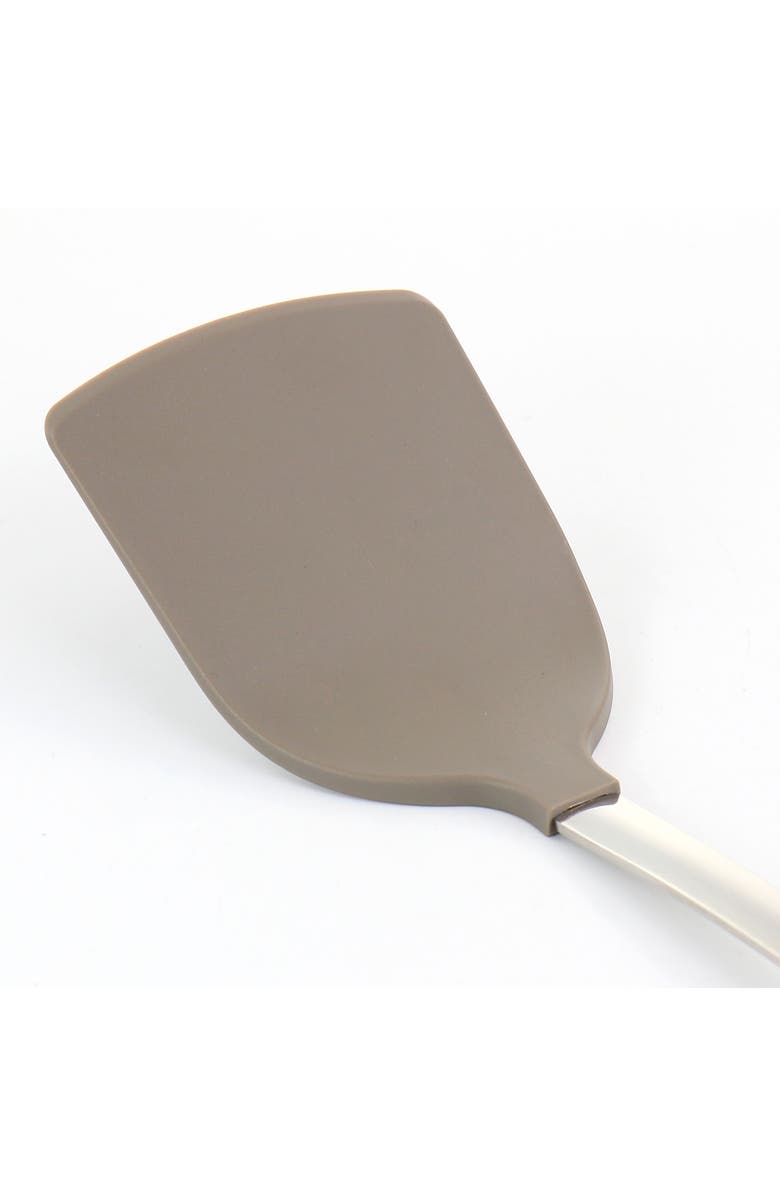 MARTHA STEWART Nylon Turner Utensil, Alternate, color, Warm Grey