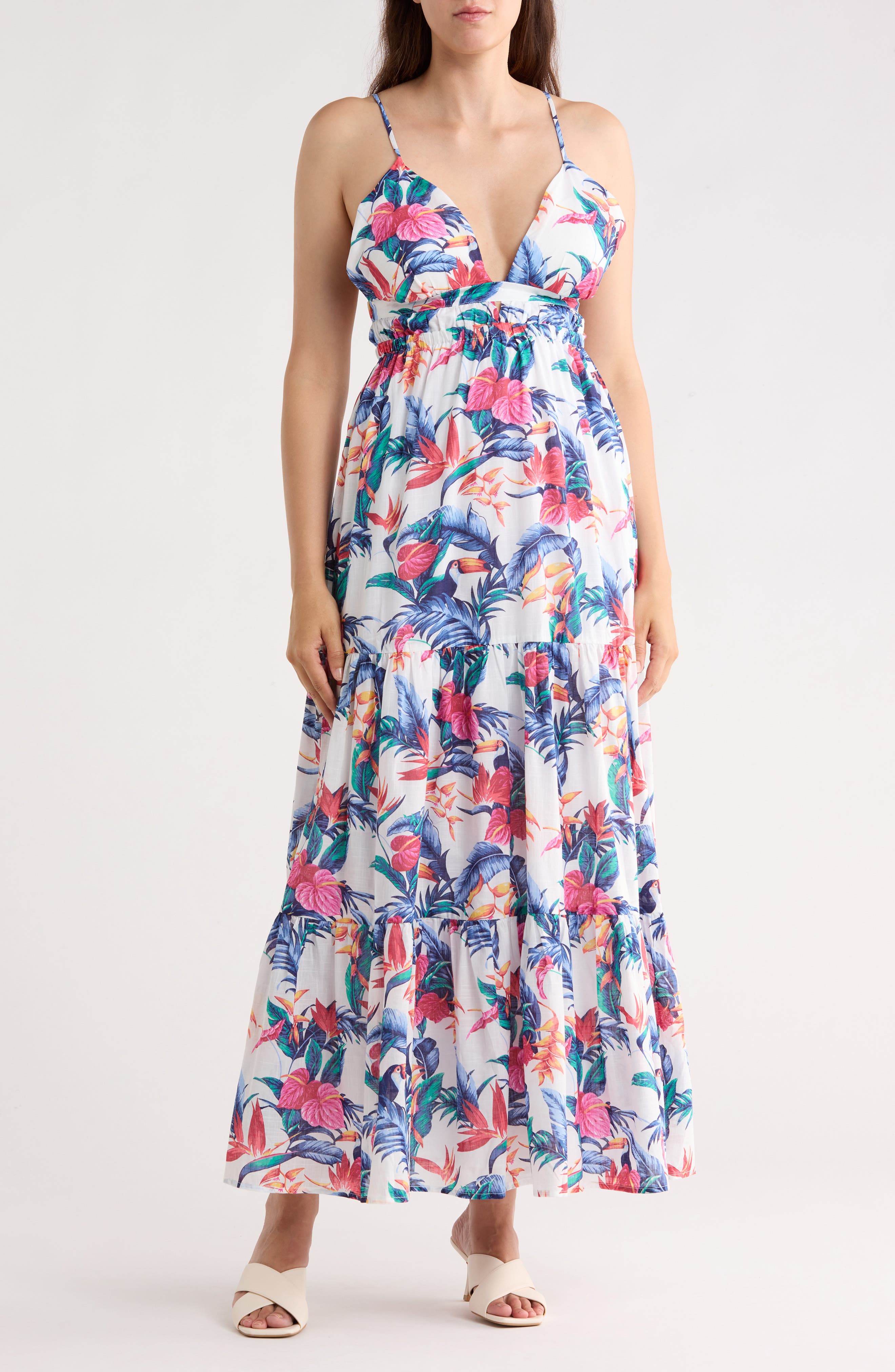 Tori Richard 2 Can Tango Kailani Cotton Maxi Dress