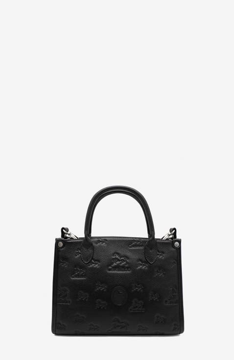 Cavalo Lusitano Embossed Leather Handbag 480