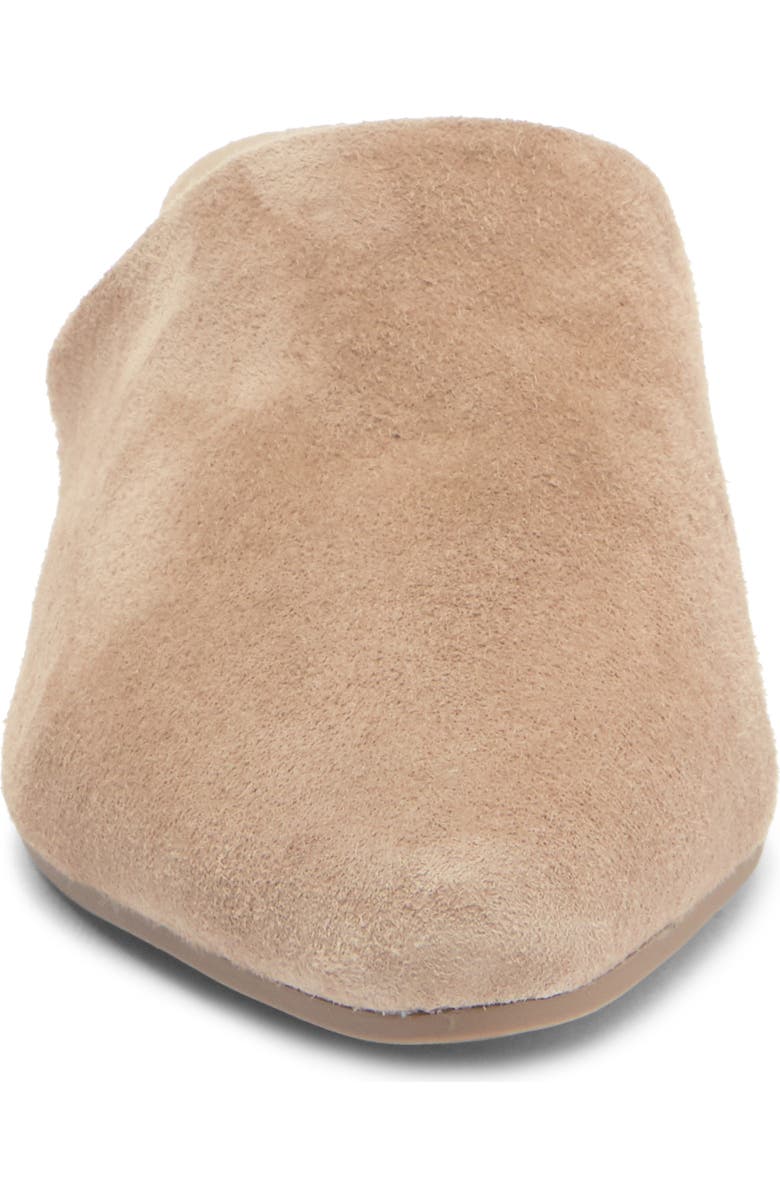 Splendid Lyn Suede Mule Heel, Alternate, color, Ermine