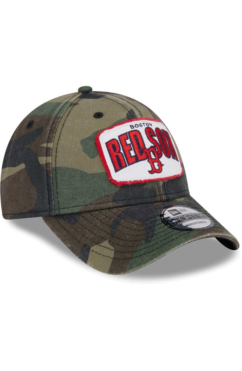 New Era Men's New Era Camo Boston Red Sox Gameday 9FORTY Adjustable Hat, Alternate, color, Camo