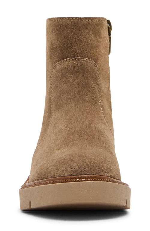 Blondo Motion Wedge Bootie In Brown