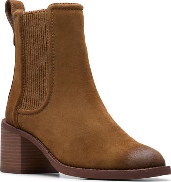 Clarks® Chamberly Top Chelsea Boot (Women) Nordstromrack