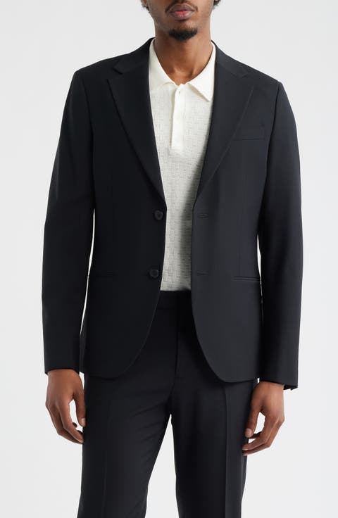 Skinny Fit Black Suit Jacket